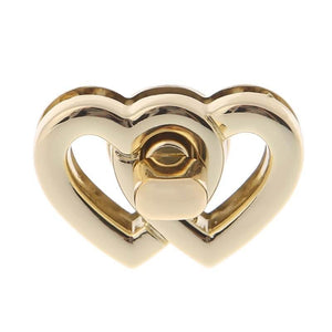 Chiusura GIRELLO Cuore a Cuore - Colore: 17549-00 - ORO - by LacariaRicami.Store