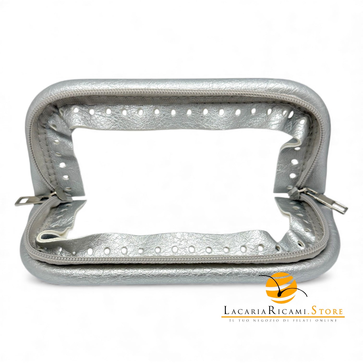 CHIUSURA Rettangolare 20x9 Cm Ricoperta con ZIP - Mas Srl