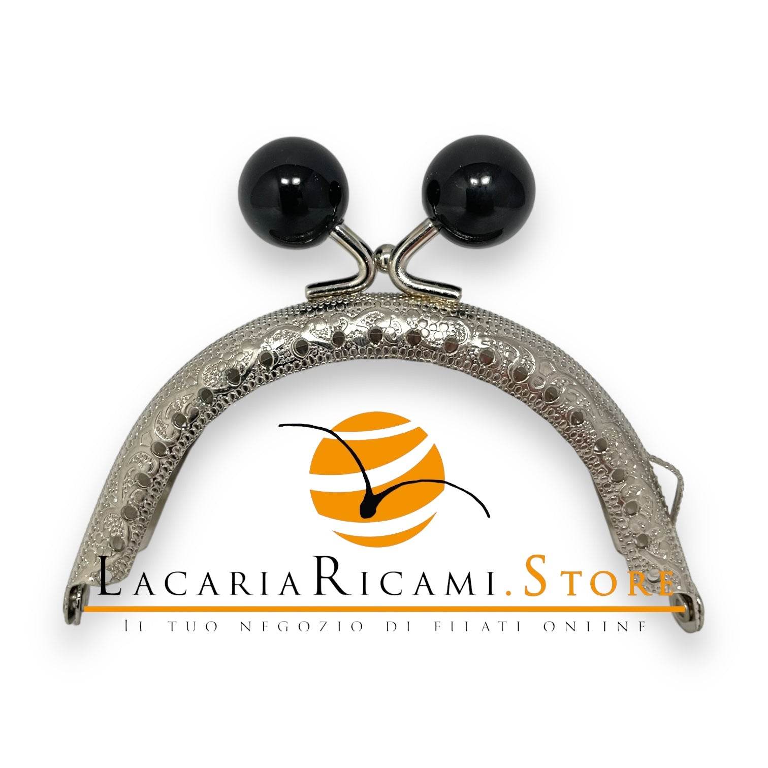 CLIK CLAK Perla Argento 8,5 CM - - LacariaRicami.Store