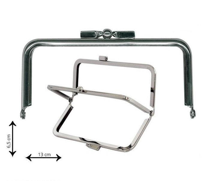 CLIK CLAK Rettangolare Senza Fori 13x6,5 Cm - - LacariaRicami.Store
