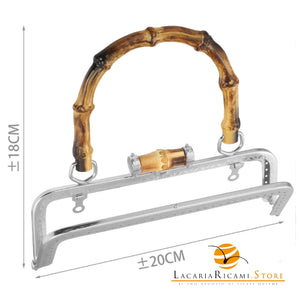 CLIK CLAK 20Cm Con Manico - Colore: 845935 - 20x18 cm - ARGENTO - by LacariaRicami.Store