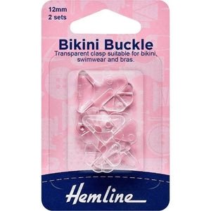 CLIPS Per Bikini in PLASTICA 12 mm - Hemline - - LacariaRicami.Store
