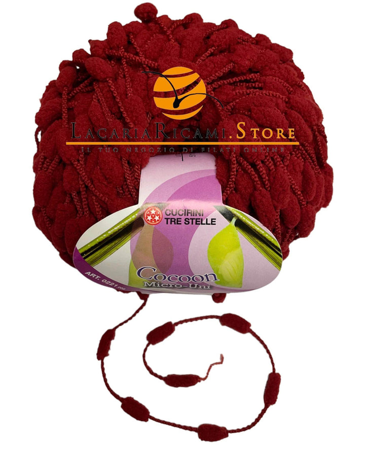 LANA COCOON MICRO-UNI – Cucirini Tre Stelle - - LacariaRicami.Store