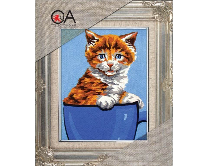 TELA ARAZZO CANI|GATTI 20X25 - Collection D'Art - - LacariaRicami.Store