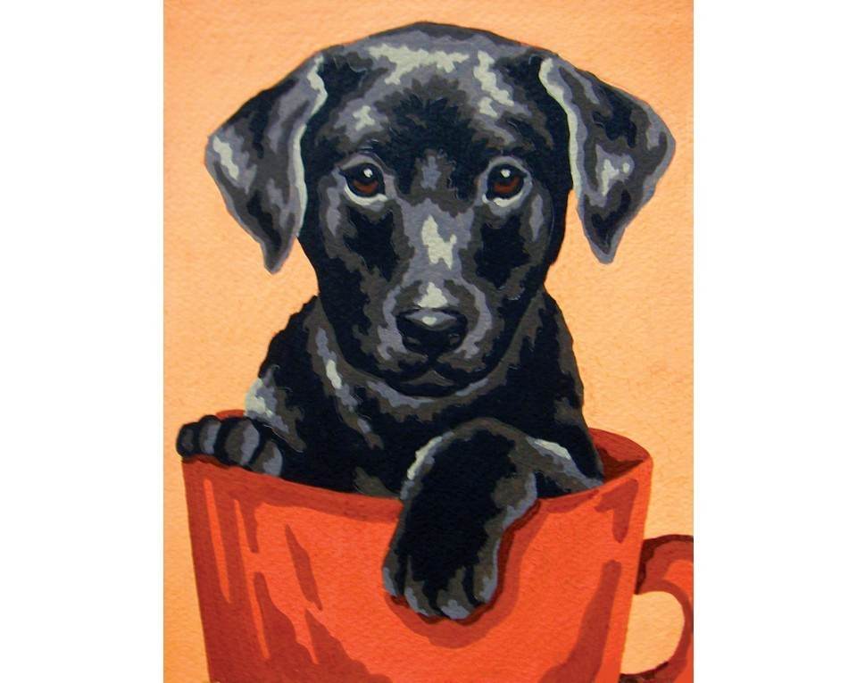 TELA ARAZZO CANI|GATTI 20X25 - Collection D'Art - - LacariaRicami.Store