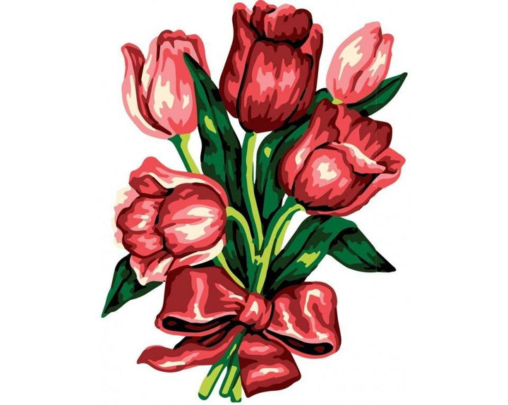 TELA ARAZZO FIORI 20X25 - Collection D'Art - - LacariaRicami.Store