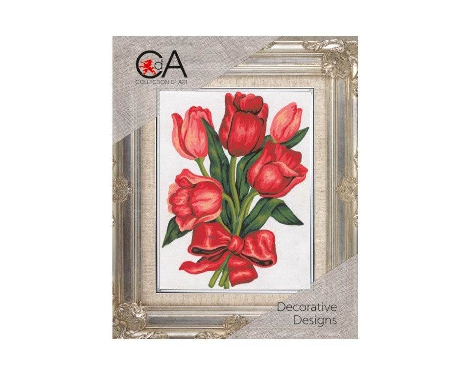 TELA ARAZZO FIORI 20X25 - Collection D'Art - - LacariaRicami.Store