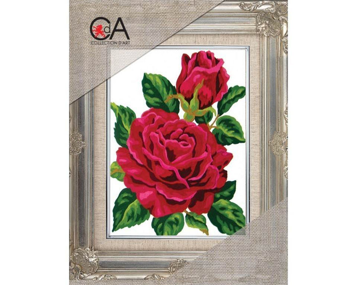 TELA ARAZZO FIORI 20X25 - Collection D'Art - - LacariaRicami.Store