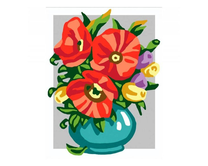 TELA ARAZZO FIORI 20X25 - Collection D'Art - - LacariaRicami.Store
