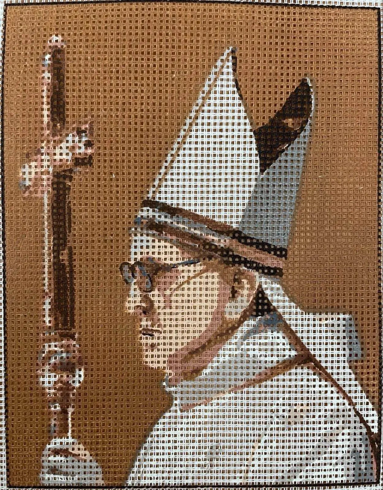 TELA ARAZZO PAPI|SANTI 20X25 - Collection D'Art - - LacariaRicami.Store