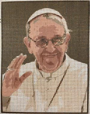 TELA ARAZZO PAPI|SANTI 20X25 - Collection D'Art - - LacariaRicami.Store