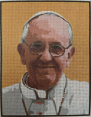 TELA ARAZZO PAPI|SANTI 20X25 - Collection D'Art - - LacariaRicami.Store