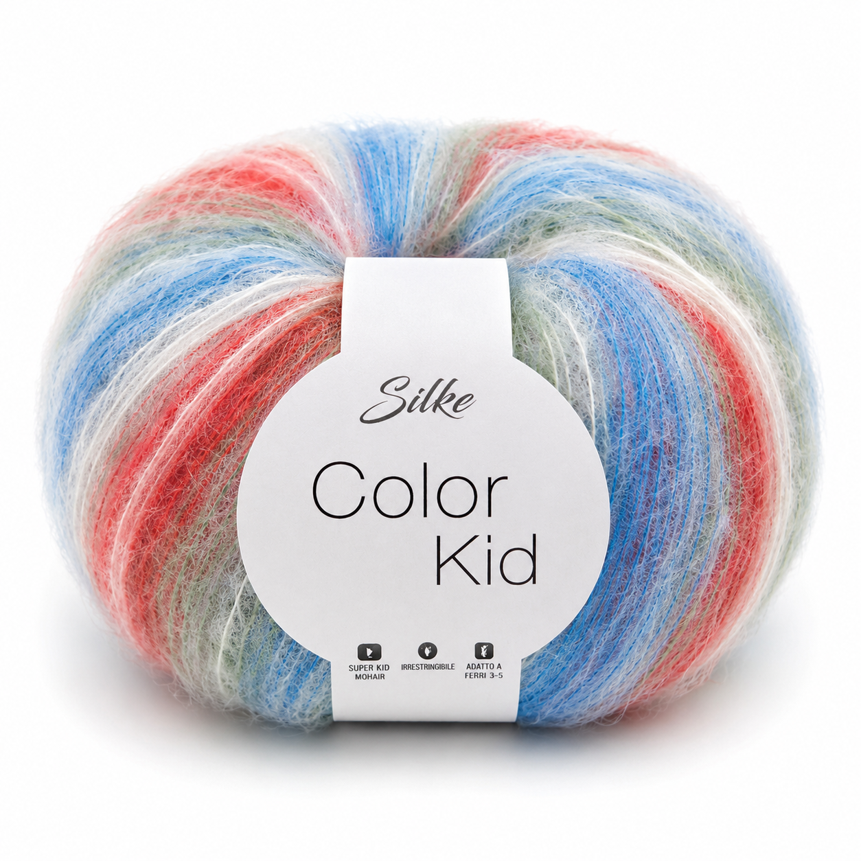 Lana COLOR KID - Silke - Colore: 302 - CHIARO MIX - by LacariaRicami.Store