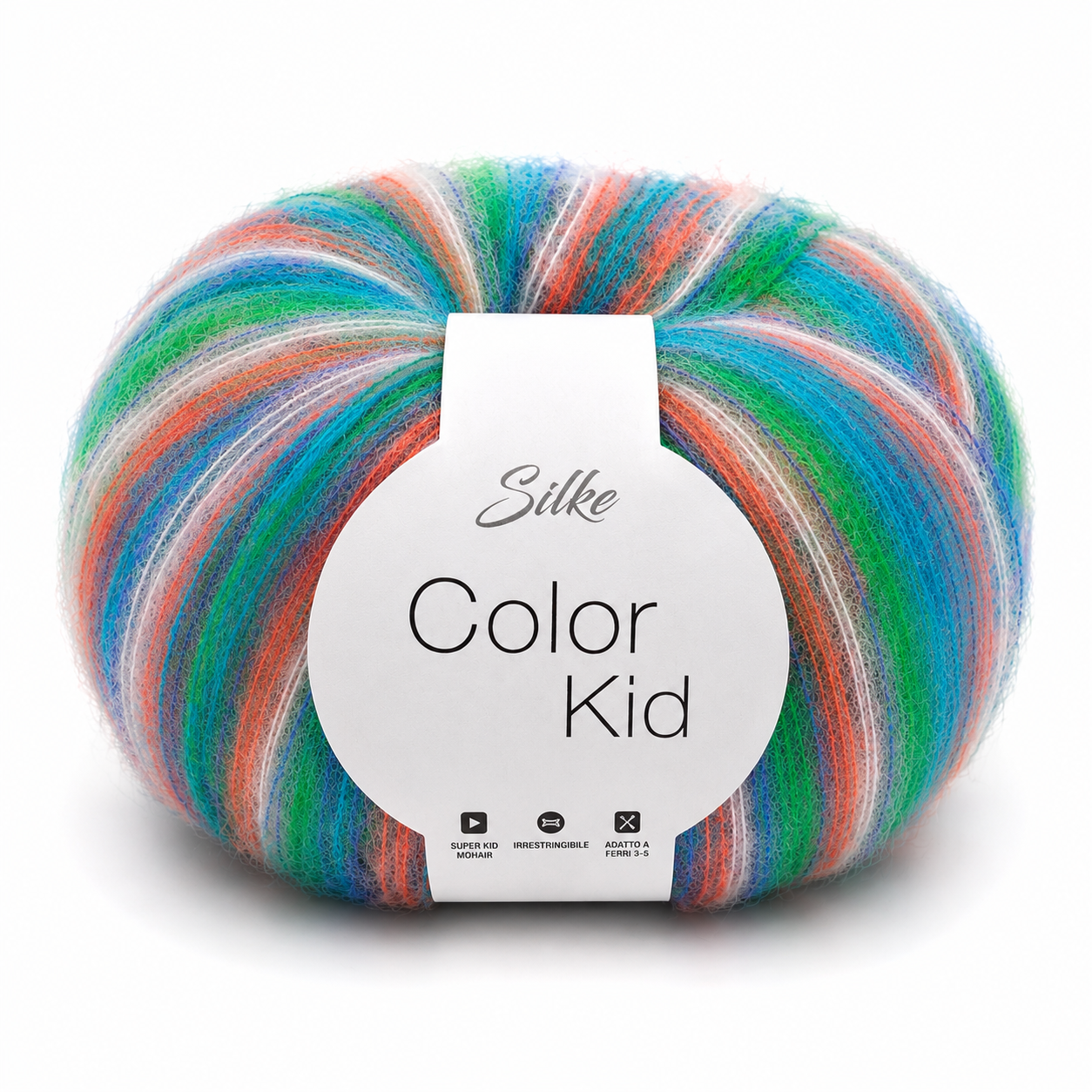 Lana COLOR KID - Silke - Colore: 306 - SCURO MIX - by LacariaRicami.Store