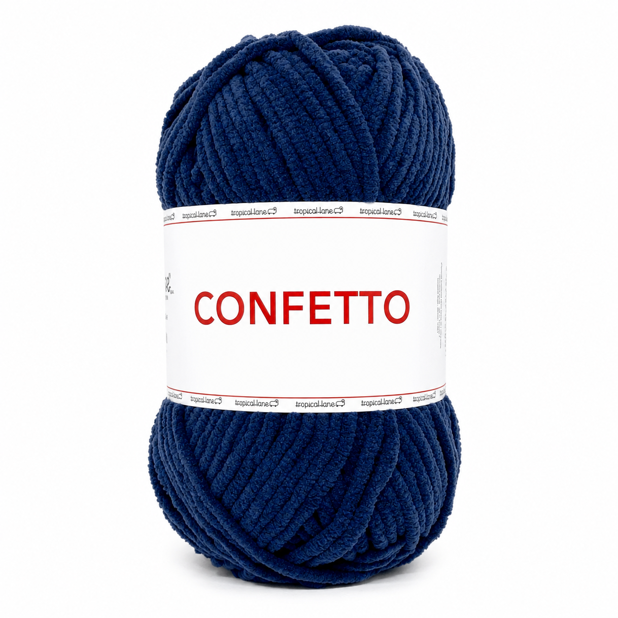 Ciniglia CONFETTO - Tropical Lane - Colore: 25 - BLU - by LacariaRicami.Store