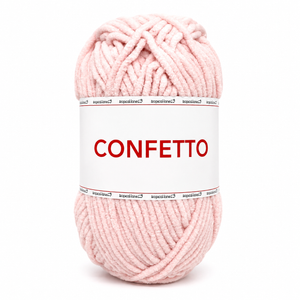 Ciniglia CONFETTO - Tropical Lane - Colore: 39 - ROSA CHIARO - by LacariaRicami.Store