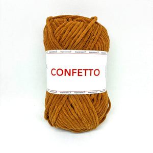 Ciniglia CONFETTO - Tropical Lane - Colore: 47 - MARRONE - by LacariaRicami.Store