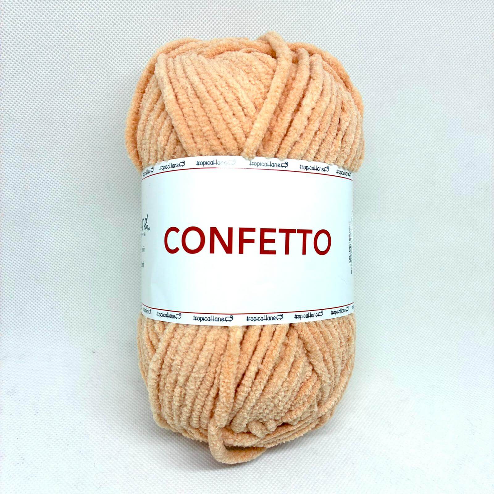Ciniglia CONFETTO - Tropical Lane - Colore: 48 - ROSA PELLE - by LacariaRicami.Store