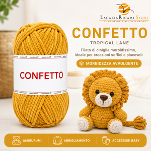 Ciniglia CONFETTO - Tropical Lane - Colore: - by LacariaRicami.Store