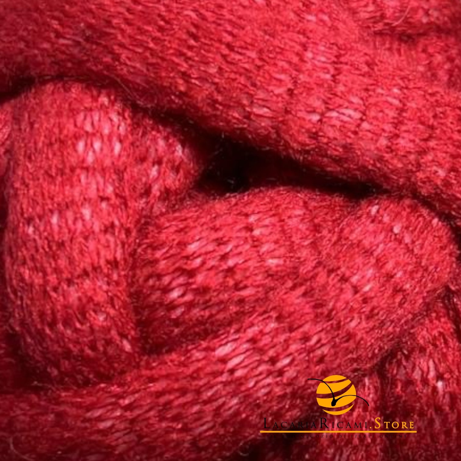 Lana Grossa Confort - Miss Tricot Filati - Colore: 06 - ROSSO - by LacariaRicami.Store