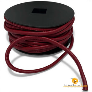 Cordino in EcoPelle | 4mm e 6mm - Per Borse - Colore: 6mm - BORDEAUX - by LacariaRicami.Store