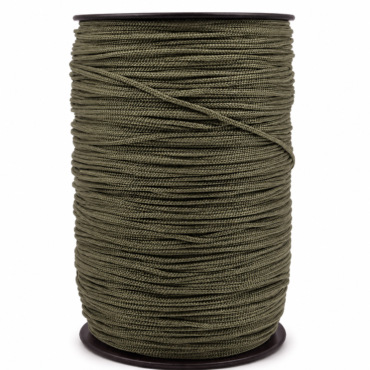CORDINO THAI IN ROCCHE da 500 grammi - MAS Srl - Colore: 52 - VERDE MILITARE - by LacariaRicami.Store