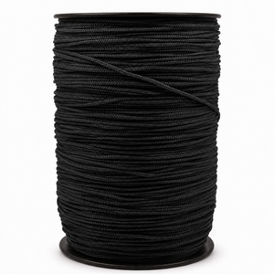 CORDINO THAI IN ROCCHE da 500 grammi - MAS Srl - Colore: 81 - NERO - by LacariaRicami.Store