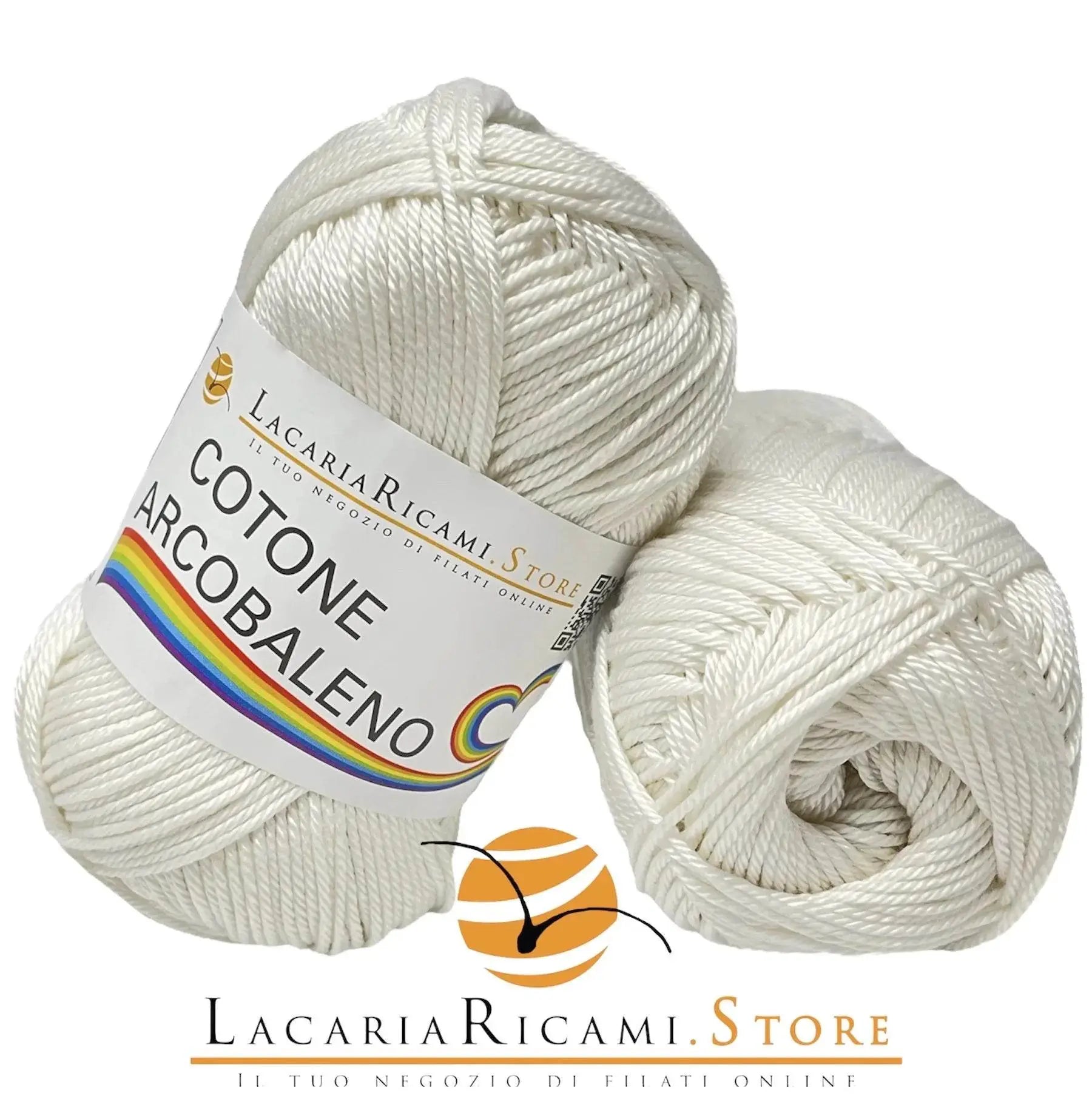Cotone ARCOBALENO - LacariaRicami.Store - - LacariaRicami.Store