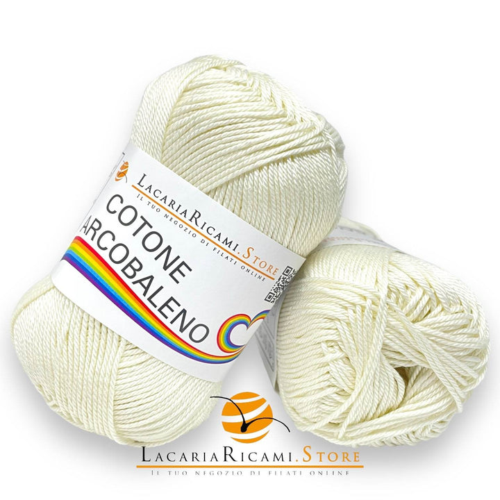 Cotone ARCOBALENO - LacariaRicami.Store - - LacariaRicami.Store