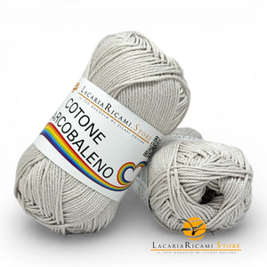 Cotone ARCOBALENO - LacariaRicami.Store - 90 - PERLA - LacariaRicami.Store