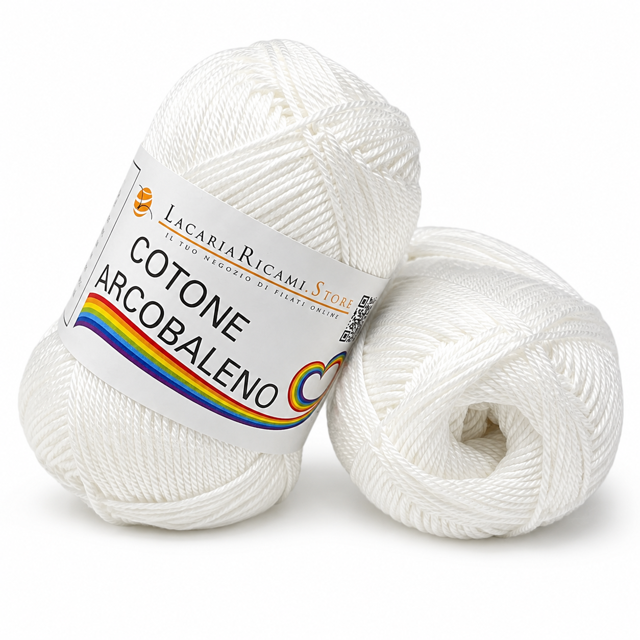 Cotone ARCOBALENO - LacariaRicami.Store
