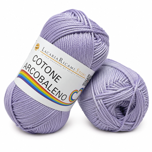 Cotone ARCOBALENO - LacariaRicami.Store - Colore: 35 - LAVANDA - by LacariaRicami.Store