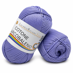Cotone ARCOBALENO - LacariaRicami.Store - Colore: 36 - LILLA - by LacariaRicami.Store