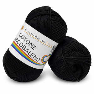 Cotone ARCOBALENO - LacariaRicami.Store - Colore: 40 - NERO - by LacariaRicami.Store