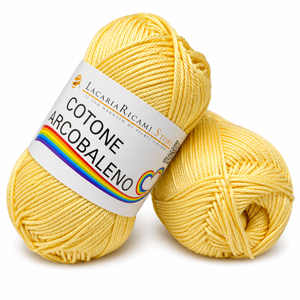 Cotone ARCOBALENO - LacariaRicami.Store - Colore: 42 - MIELE - by LacariaRicami.Store