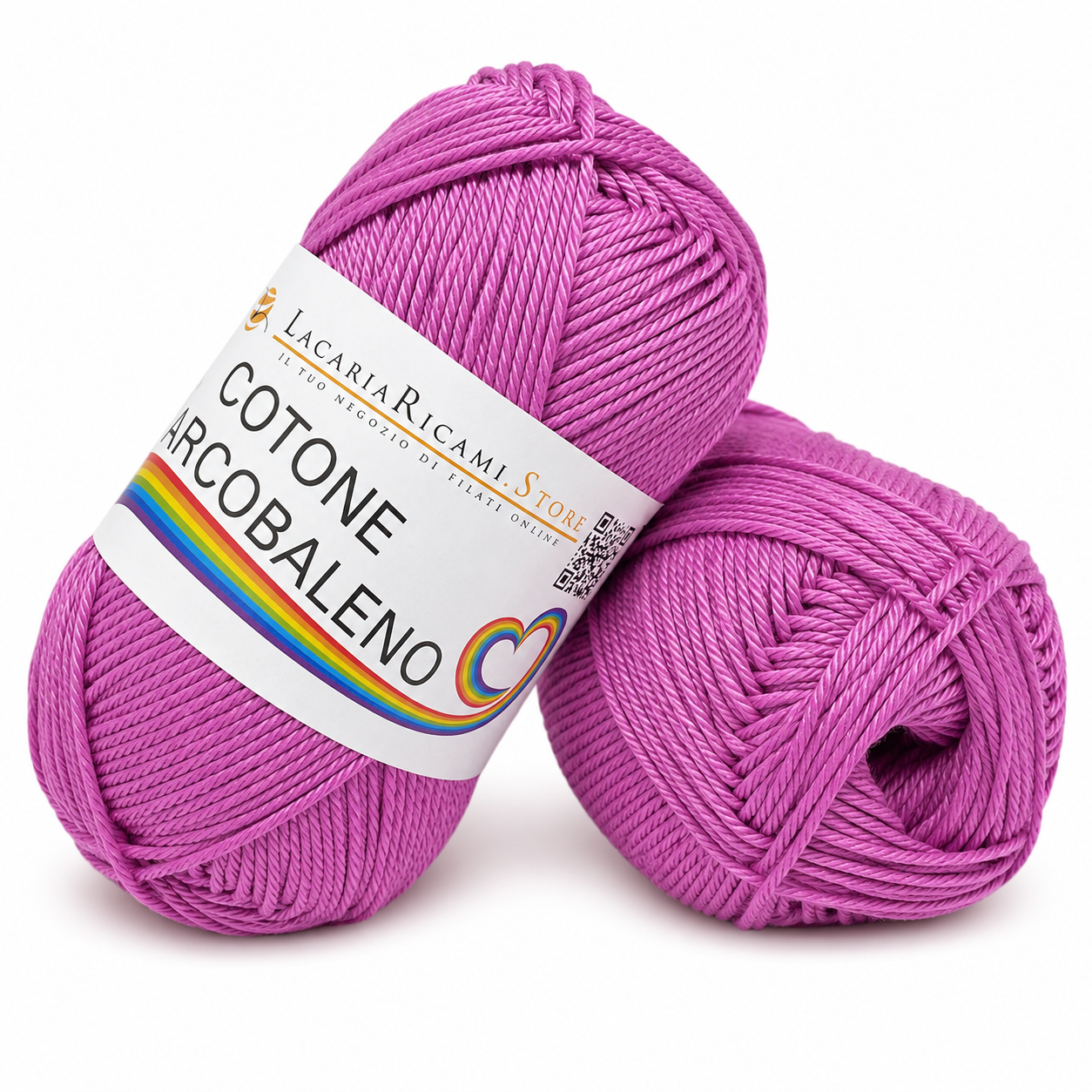 Cotone ARCOBALENO - LacariaRicami.Store - Colore: 43 - DALIA - by LacariaRicami.Store