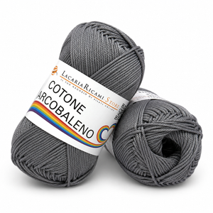 Cotone ARCOBALENO - LacariaRicami.Store - Colore: 91 - GRIGIO SCURO - by LacariaRicami.Store