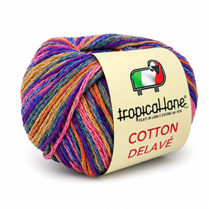 Cotone COTTON DELAVE' - Tropical Lane - Colore: 06 - by LacariaRicami.Store