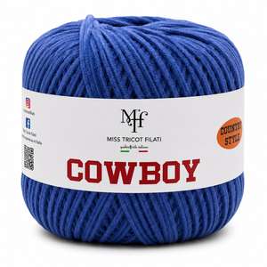 CORDINO CowBoy – Miss Tricot Filati - Colore: 14 - CARTA DA ZUCCHERO - by LacariaRicami.Store
