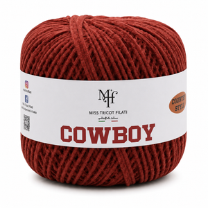 CORDINO CowBoy – Miss Tricot Filati - Colore: 08 - KENYA - by LacariaRicami.Store