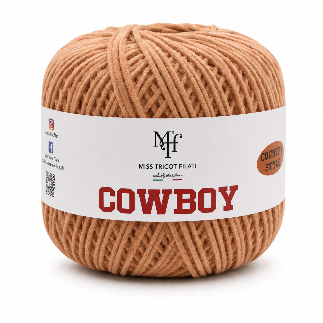 CORDINO CowBoy – Miss Tricot Filati - Colore: 09 - PHARD - by LacariaRicami.Store