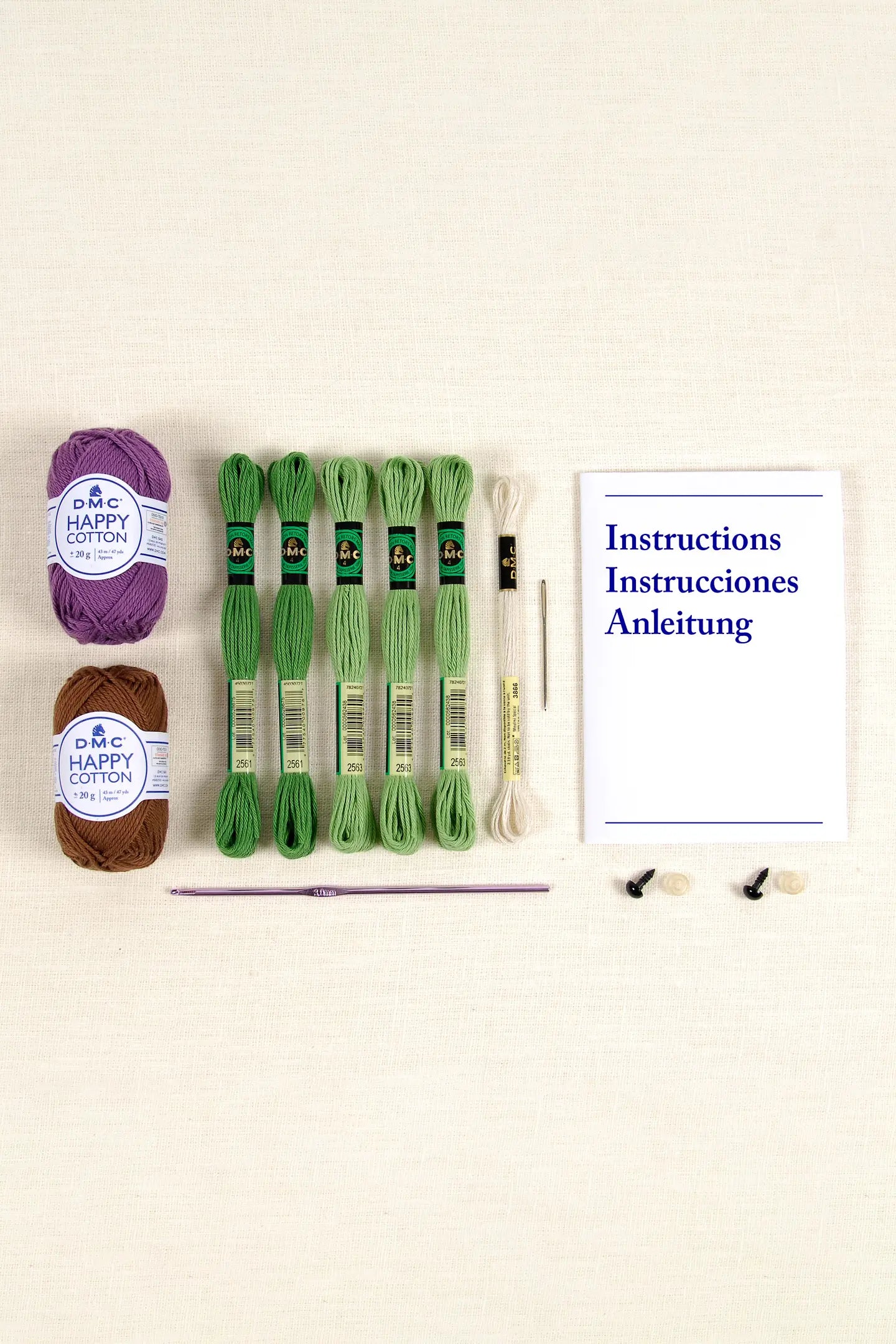 KIT Amigurumi GIACINTO di Nuria Picos - DMC - - LacariaRicami.Store