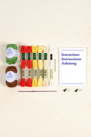 KIT Amigurumi FRAGOLE ESTIVE di Nuria Picos - DMC - - LacariaRicami.Store