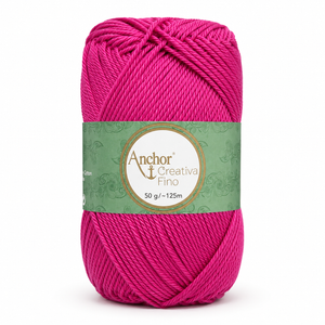 Cotone CREATIVA FINO - ANCHOR - Colore: 0114 - CICLAMINO - by LacariaRicami.Store