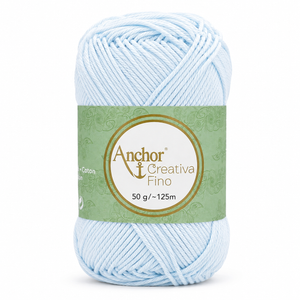 Cotone CREATIVA FINO - ANCHOR - Colore: 0157 - CELESTE - by LacariaRicami.Store