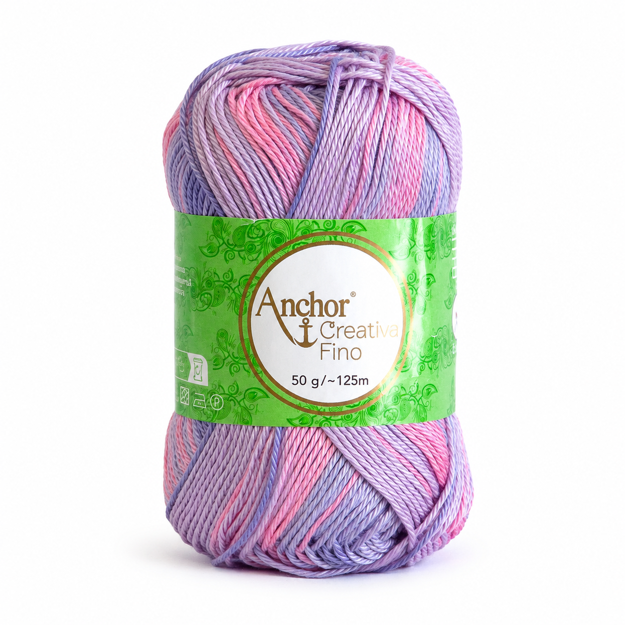 Cotone CREATIVA FINO MULTICOLOUR - ANCHOR - Colore: 00907 - VIOLA FUCSIA MIX - by LacariaRicami.Store