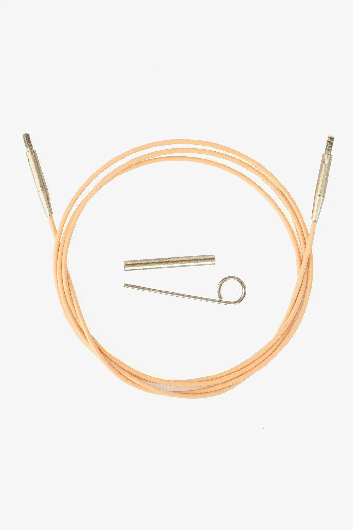 Ferri circolari Rose Gold Intercambiabili - DMC - Cavo per ferri intercambiabile - 80 cm - LacariaRicami.Store