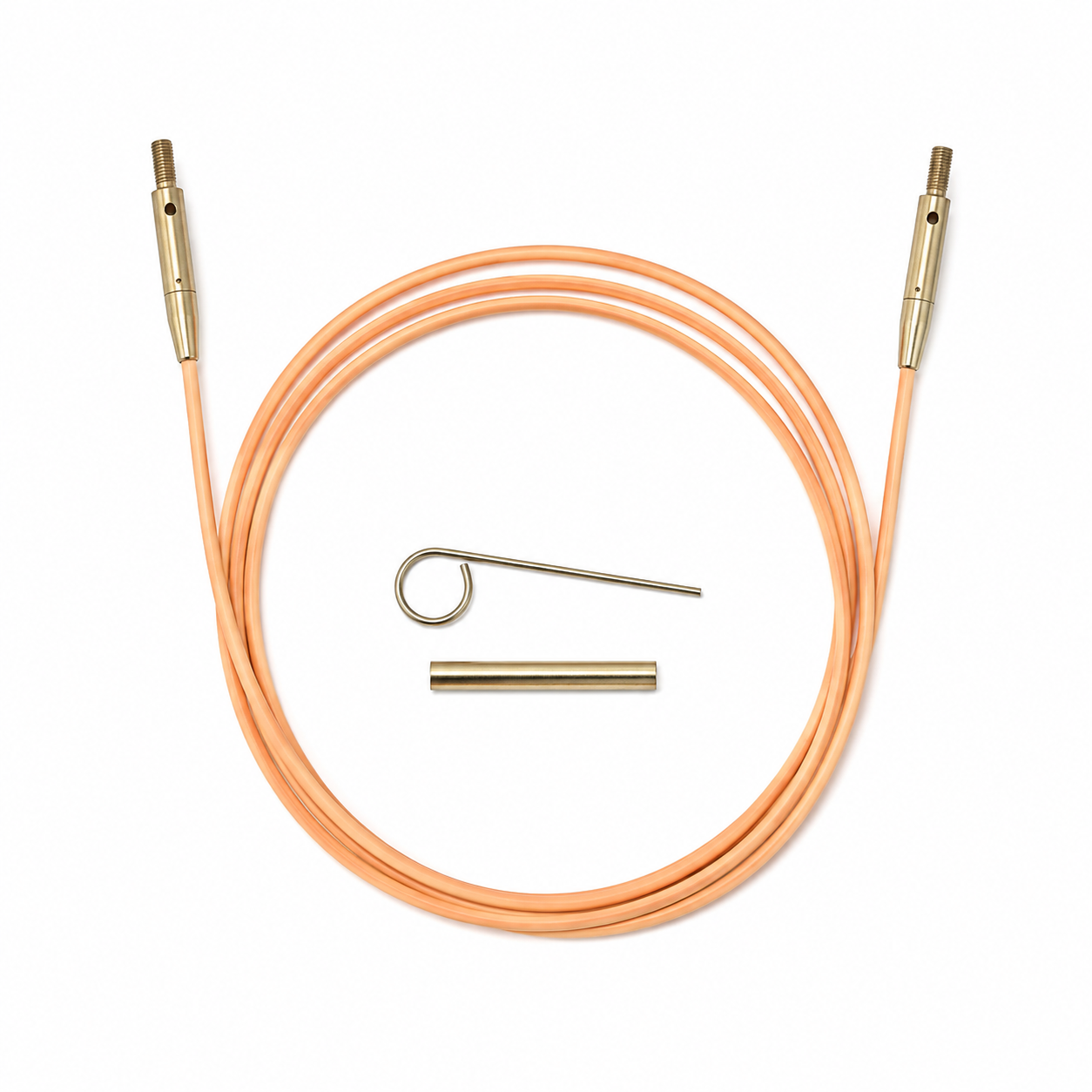 Ferri circolari Rose Gold Intercambiabili - DMC - Colore: Cavo per ferri intercambiabile - 100 cm - by LacariaRicami.Store