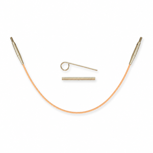 Ferri circolari Rose Gold Intercambiabili - DMC - Colore: Cavo per ferri intercambiabile - 13 cm - by LacariaRicami.Store
