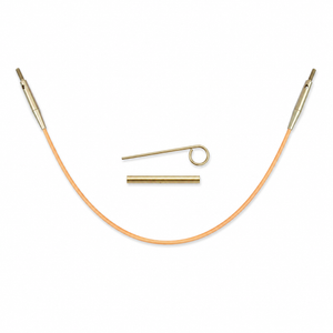Ferri circolari Rose Gold Intercambiabili - DMC - Colore: Cavo per ferri intercambiabile - 20 cm - by LacariaRicami.Store